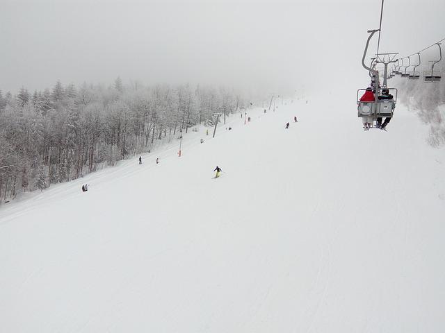 lyžování na horách